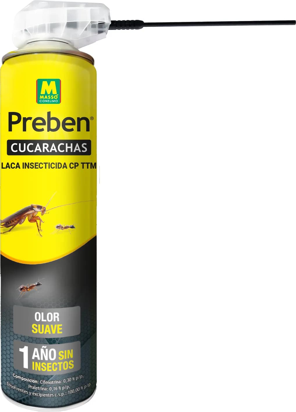 Insecticida laca cucarachas preben
