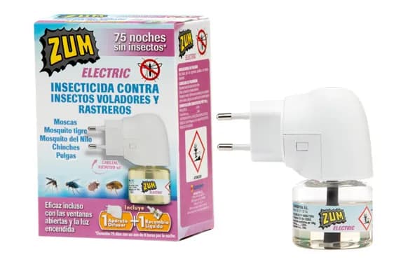 Insecticida eléctrico matamosquitos zum