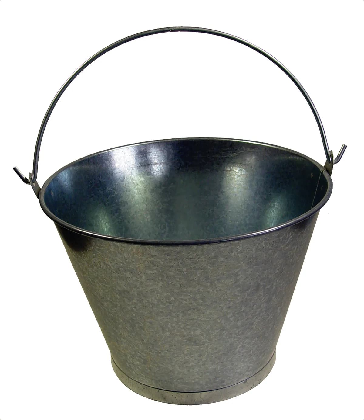 Cubo galvanizado conico