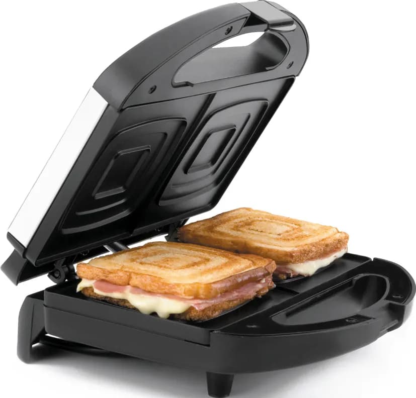 Sandwichera inox negra