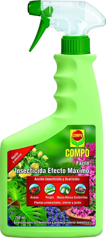 Insecticida efecto maximo