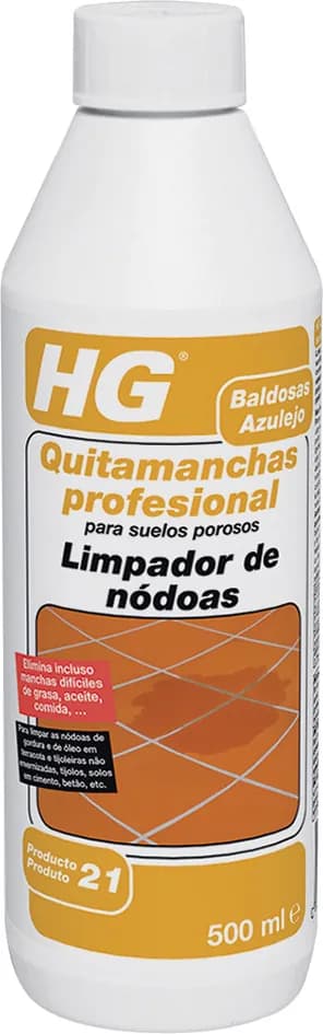 Quitamanchas profesional suelos porosos