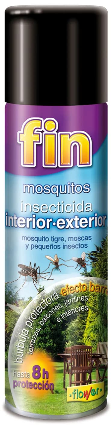 Insecticida interior-exterior fin mosquitos flower