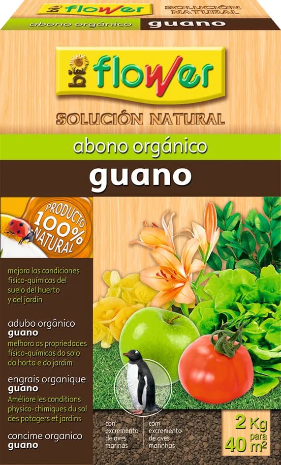 Abono organico guano flower