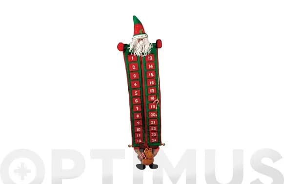 Calendario adviento papa noel/reno