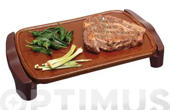 Plancha asar terracota