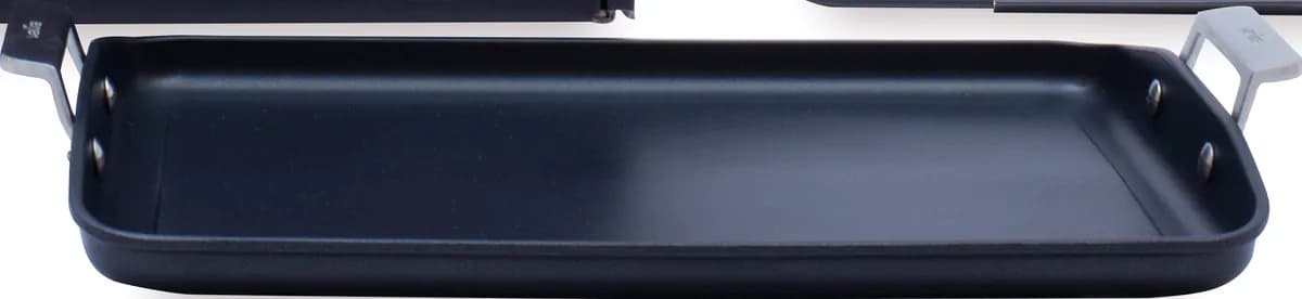 Plancha aire inclinada inducción con asas