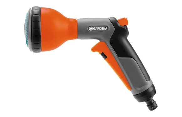 Pistola rociadora de riego multichorro