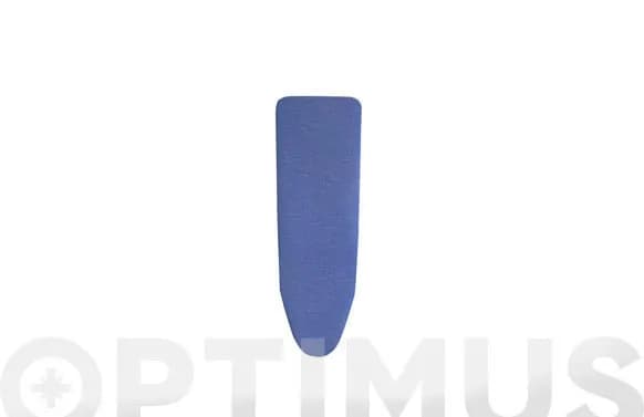 Funda mesa planchar natural azul