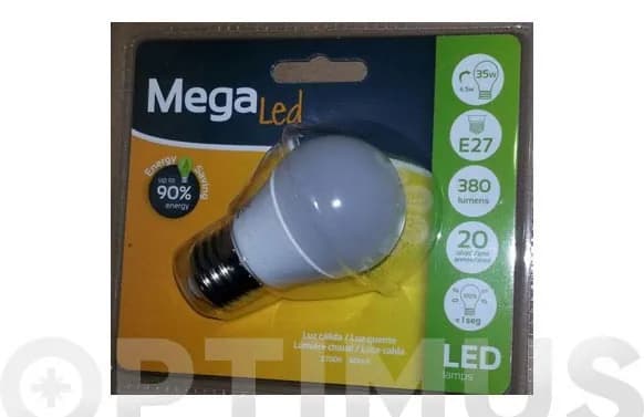 Bombilla led esferica