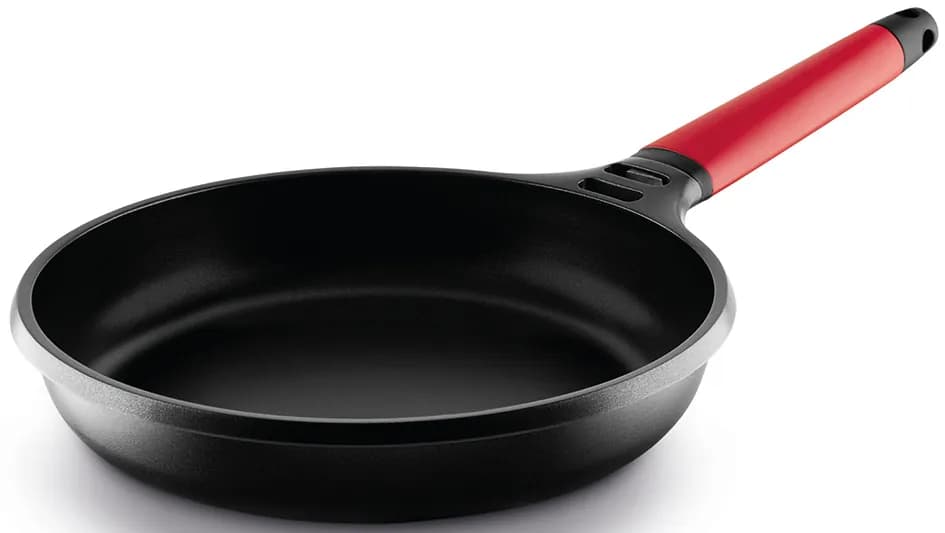 Sartén induction mango desmontable rojo
