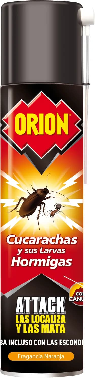 Insecticida attack cucarachas y hormigas orion