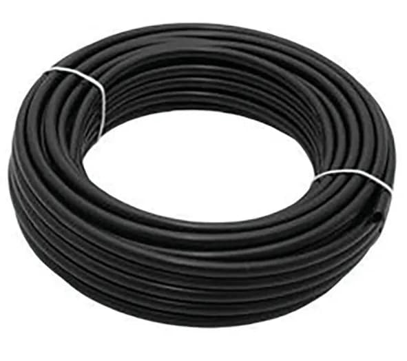 Microtubo flexible negro para goteo