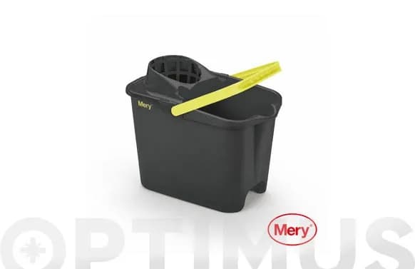 Cubo con escurridor 14 L rectangular
