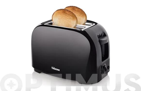 Tostador dos ranuras negro