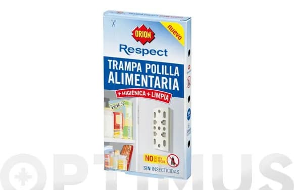 Trampa insecticida polilla alimentos