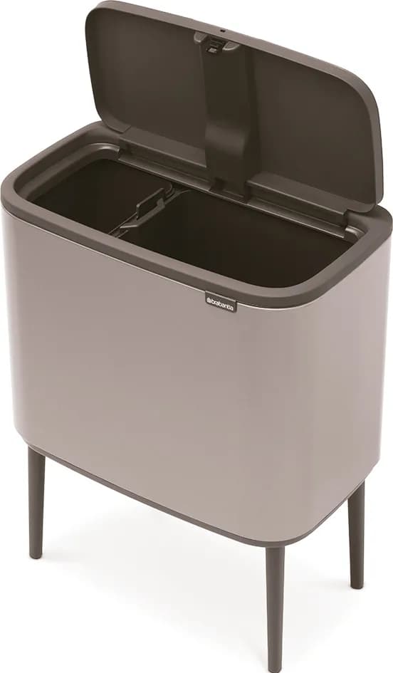 Cubo bo touch bin platinum