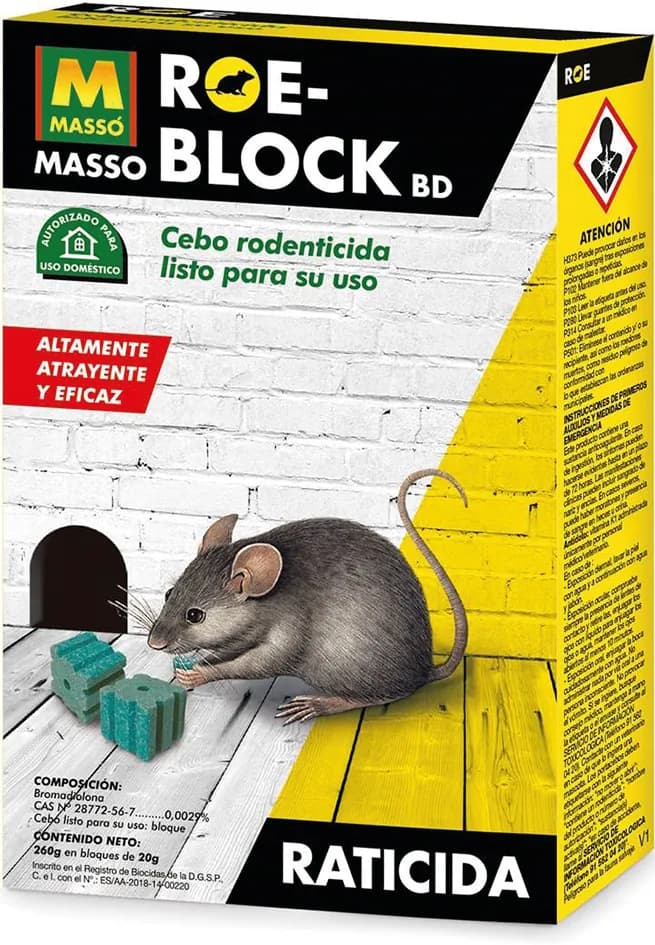 Raticida roe block