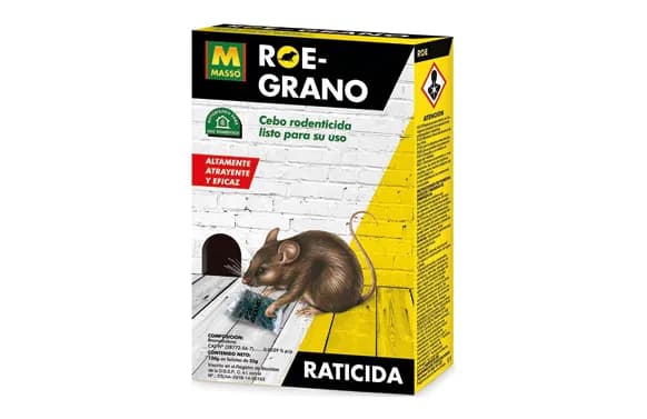 Raticida roe grano
