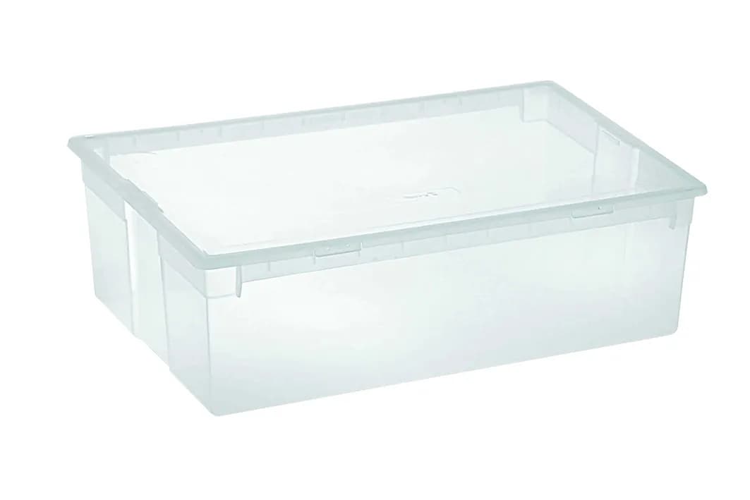 Caja multiusos light box transparente