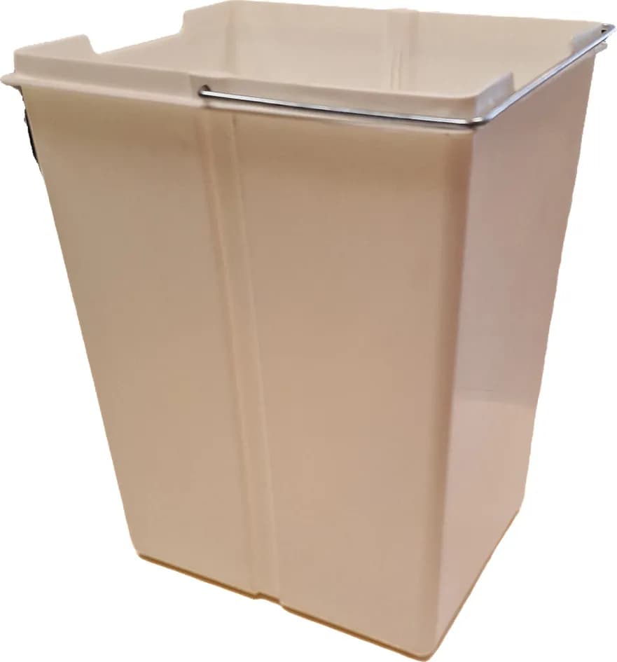Cubo recambio contenedor ecologico blanco
