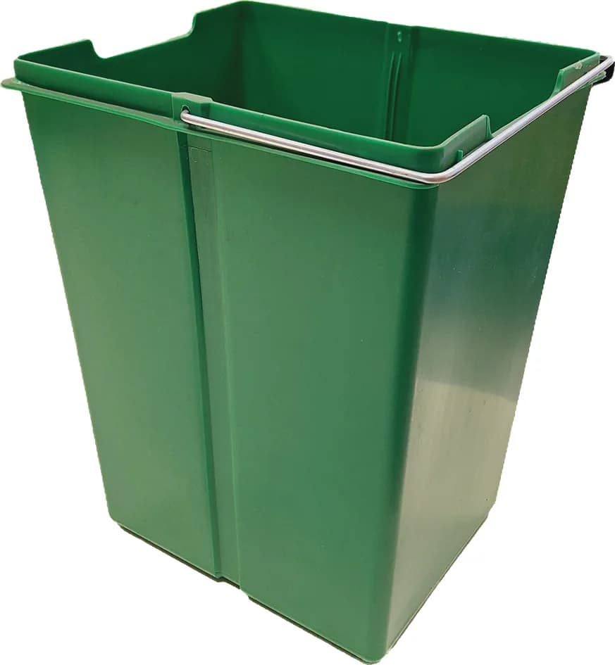 Cubo recambio contenedor ecologico verde