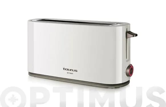 Tostador ranura extralarga blanco
