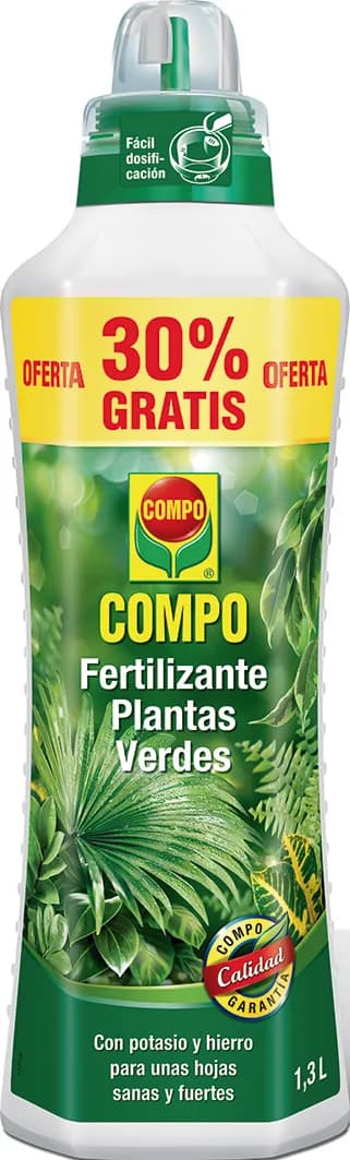 Fertilizante planta verde compo