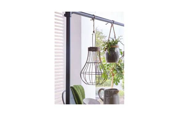 Lampara exterior colgante solar led
