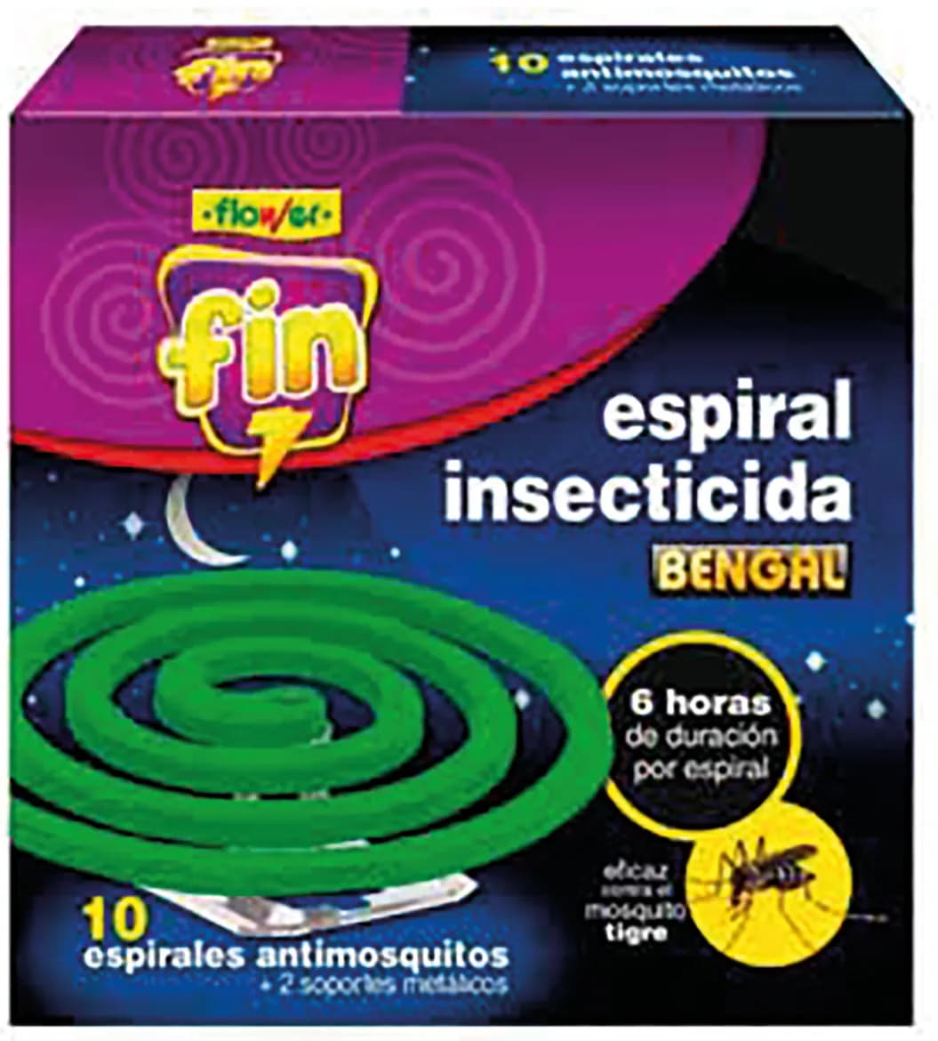 Espiral fin insectos flower