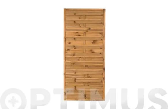 Panel madera savanne con marco