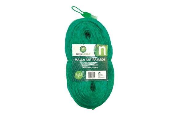 Malla antipajaros verde 7 gr/m²