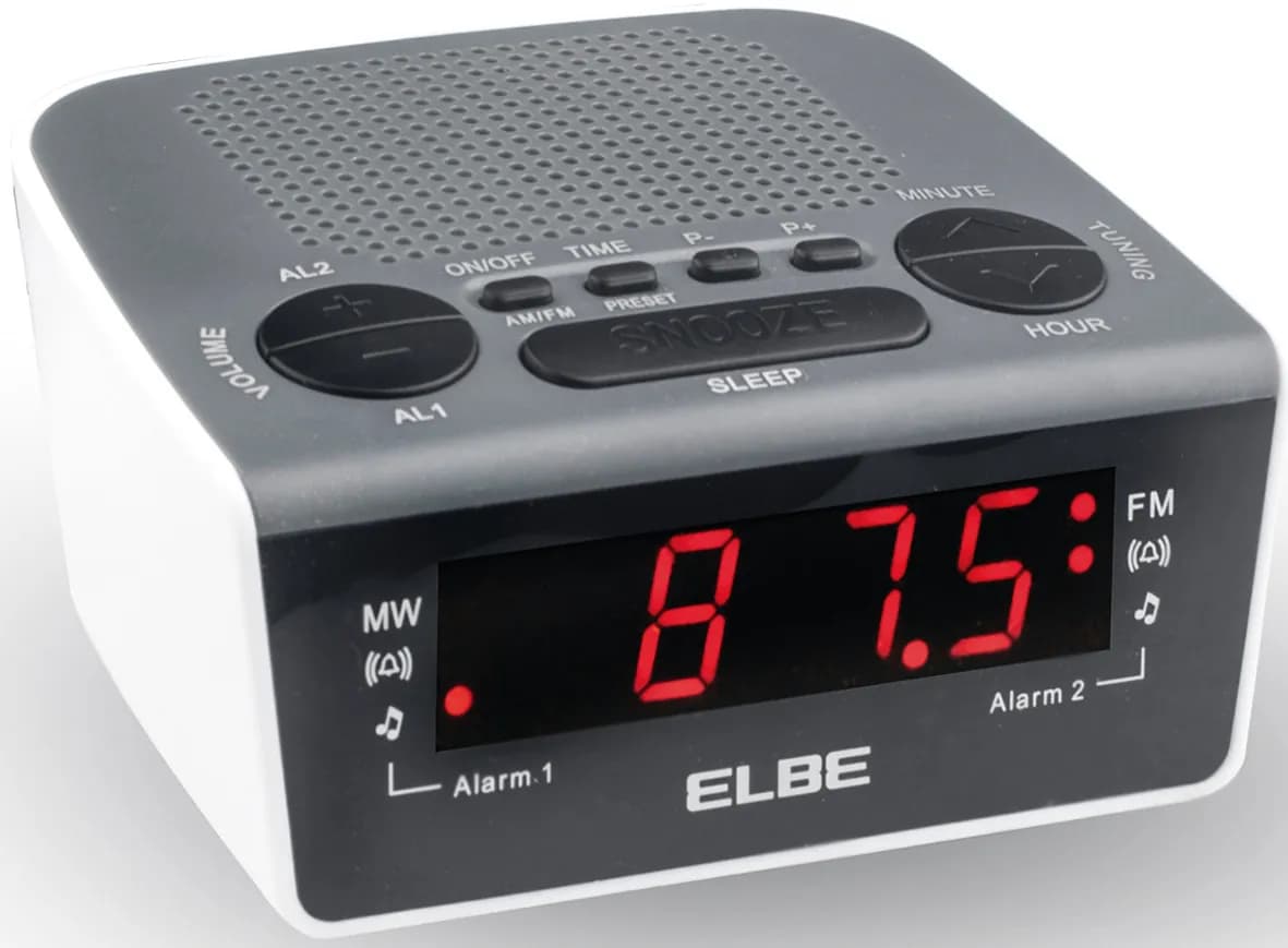 Radio despertador digital