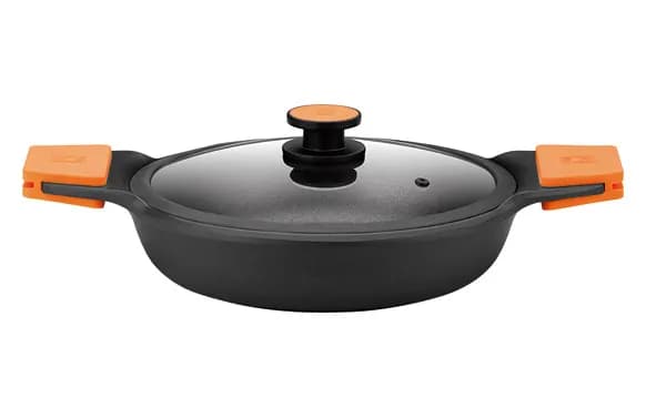 Cazuela baja aluminio fundido efficient plus