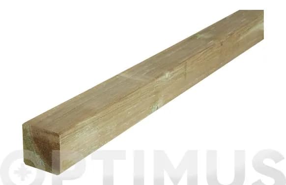 Poste madera cuadrado