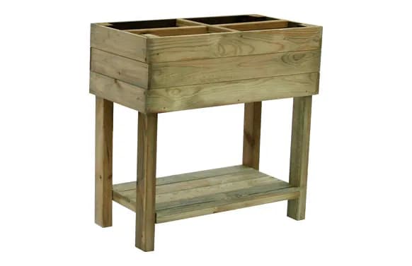 Huerto urbano madera elevado paprika 50 L