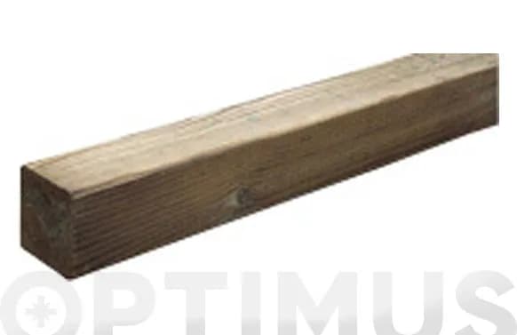 Poste madera cuadrado