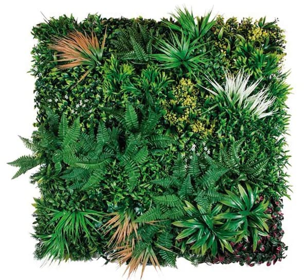 Jardín vertical artificial sauvage
