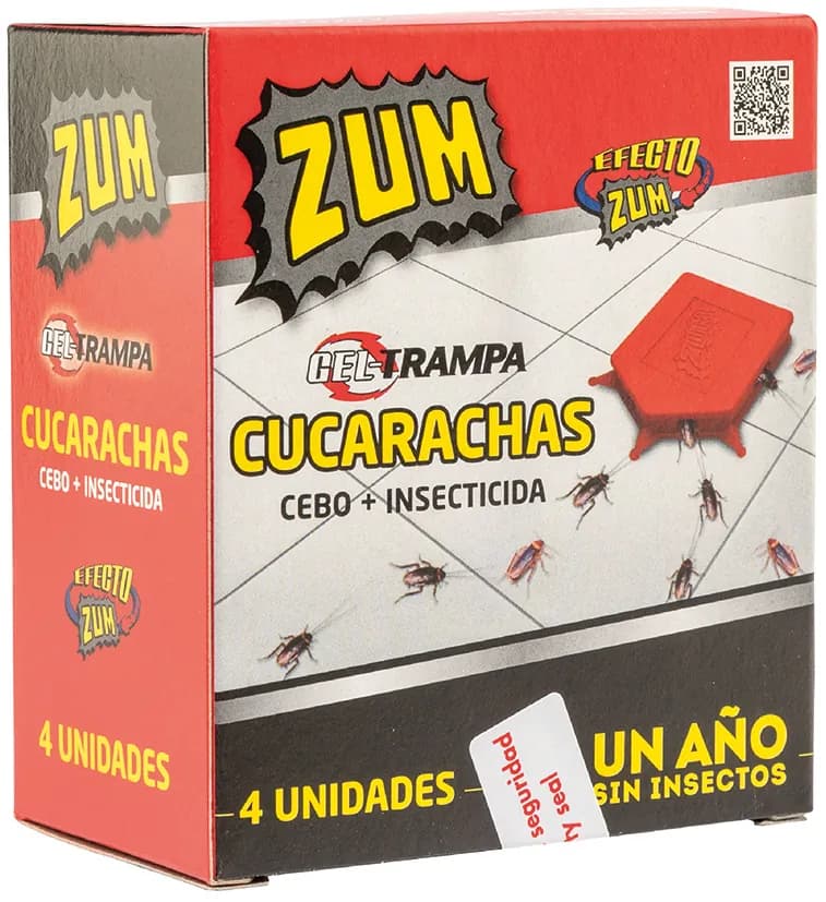Trampa gel cucarachas zum