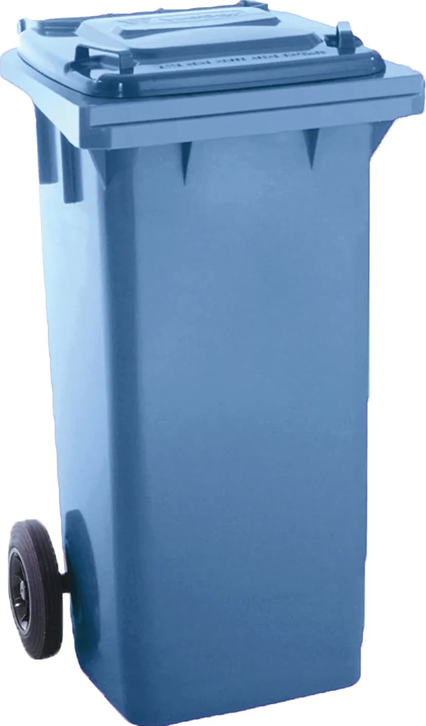 Contenedor selectivo color con ruedas
