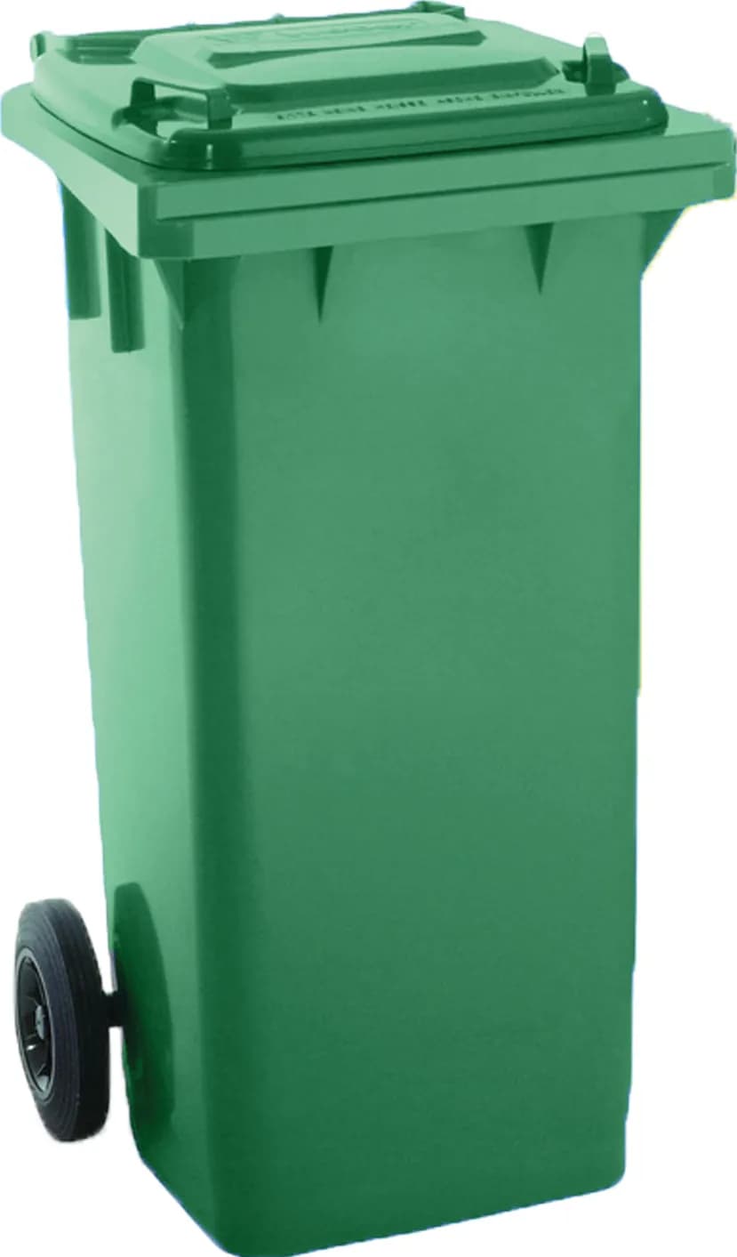 Contenedor selectivo color con ruedas