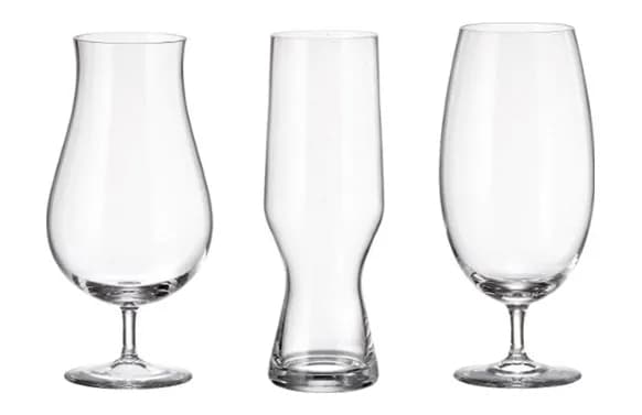 Copa cerveza set regalo golden