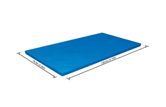 Cobertor de invierno para piscina rectangular