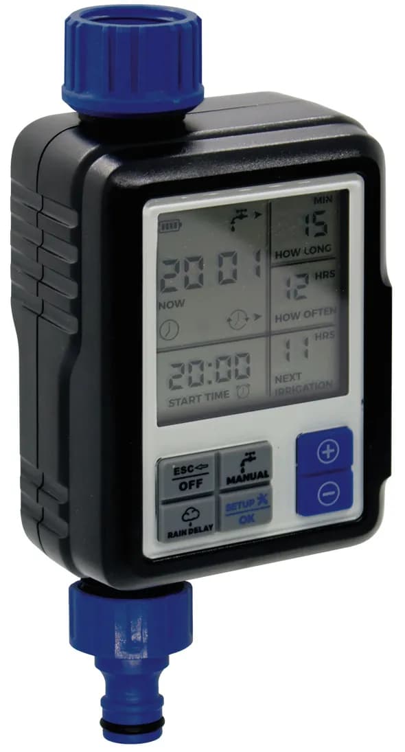 Programador de riego digital aqua full vision