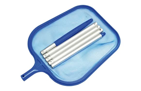 Recogehojas de superficie con mango de aluminio
