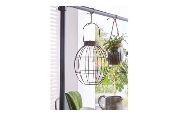Lamparas exterior colgante solar led