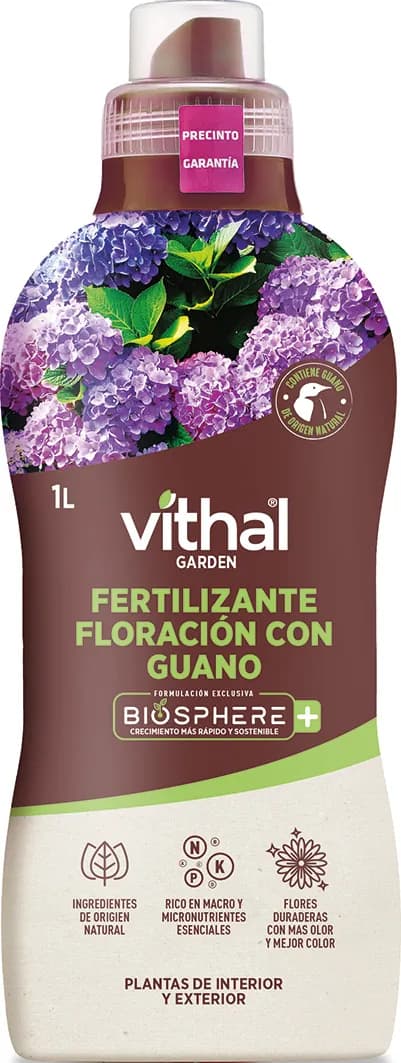 Fertilizante floracion con guano biosphere plus