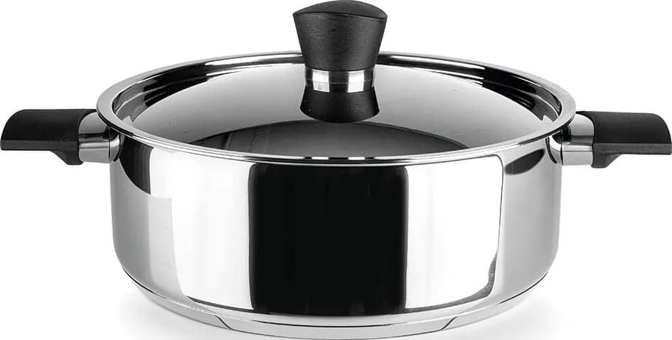 Cazuela inox con tapa svea