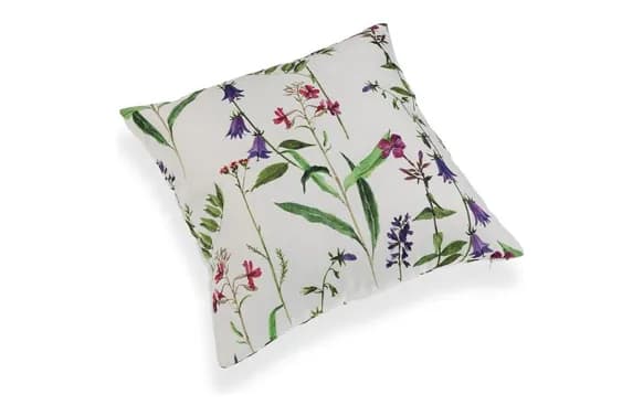 Cojin con relleno flores silvestres