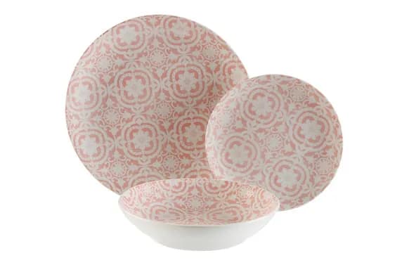 Vajilla porcelana 18 piezas